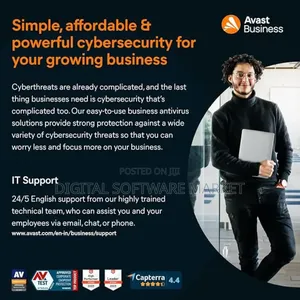 Avast Essential Business Security | 10 Devices, 1 Year