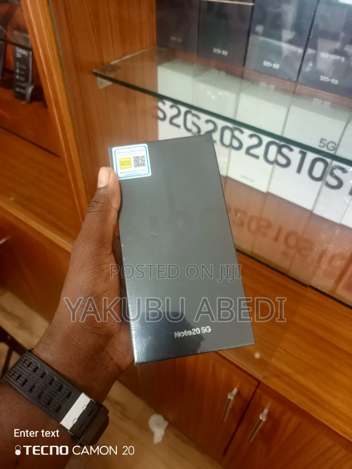 New Samsung Galaxy Note 20 5G 256 GB Black