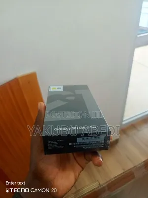 New Samsung Galaxy S21 Ultra 5G 128 GB Black
