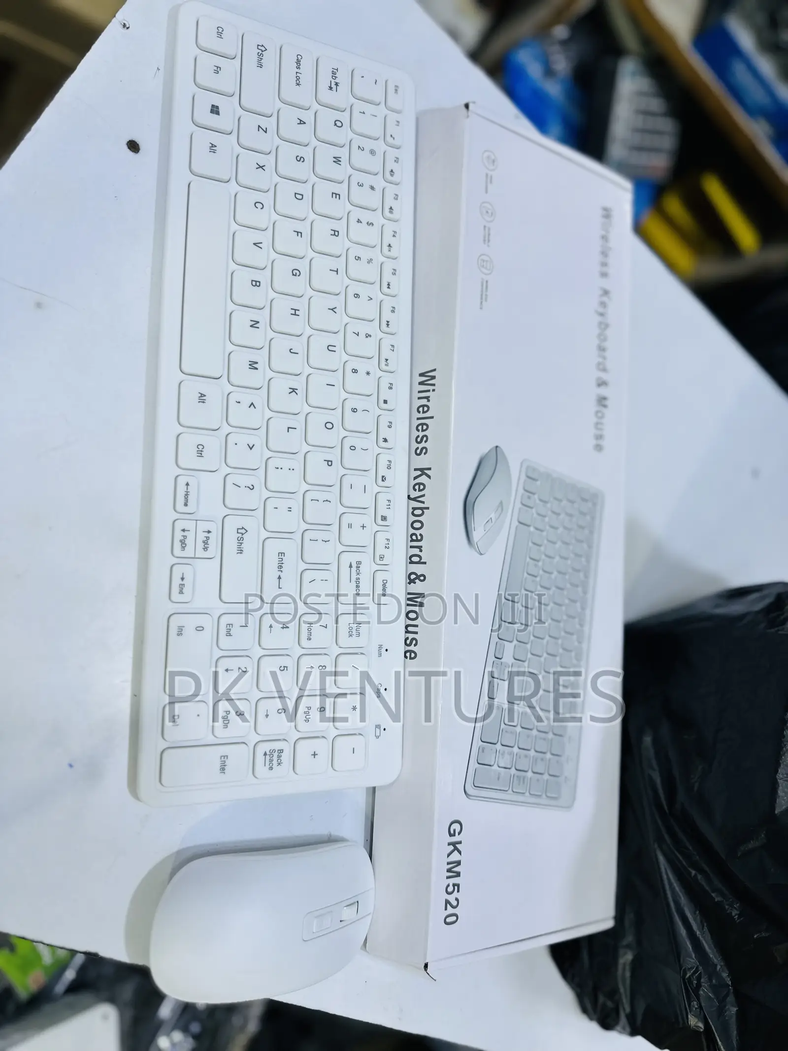 Wireless Keyboard With Mouse