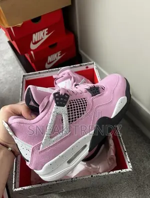 Air Jordan R4 Orchid Pink