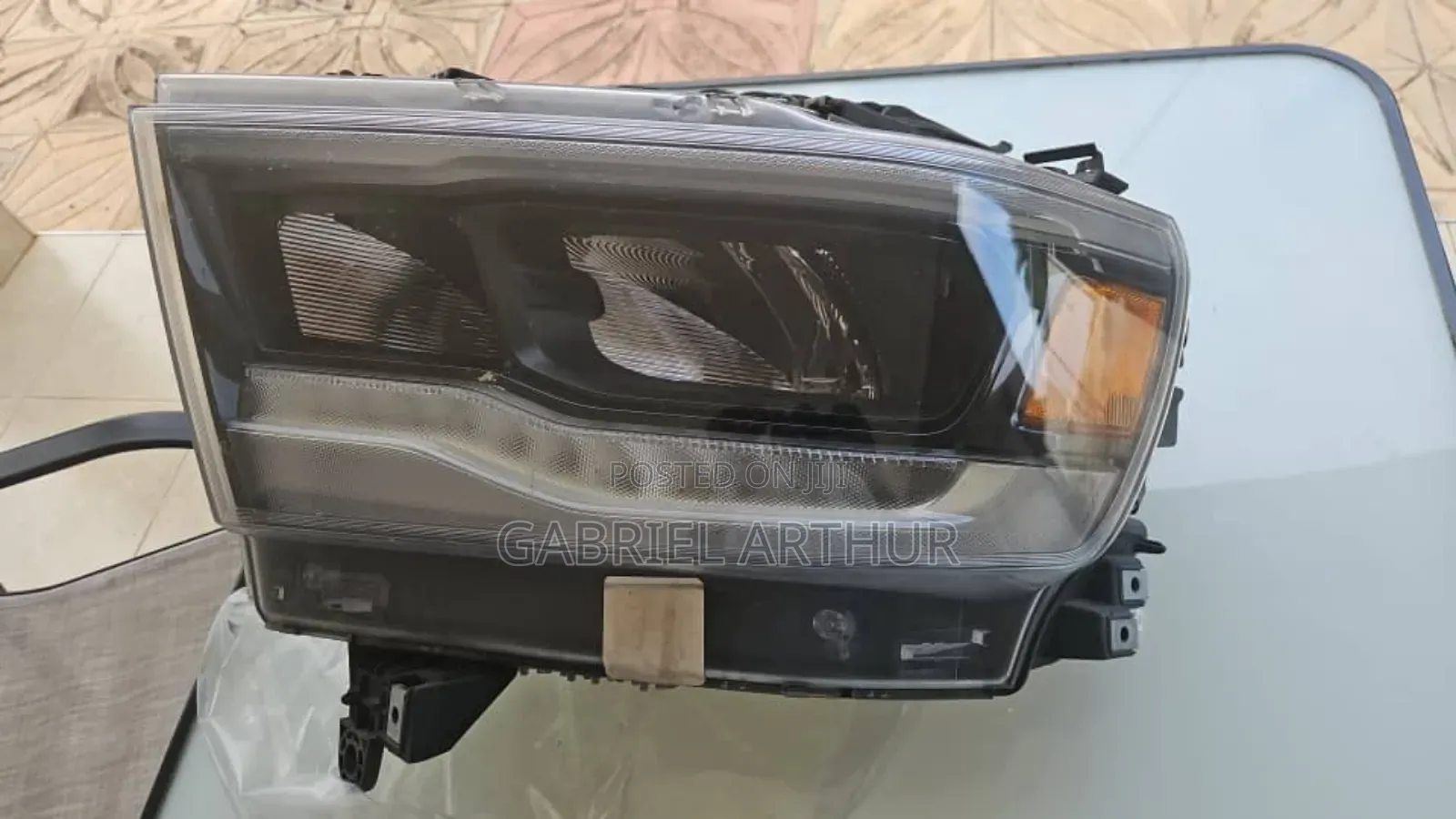 Dodge Ram Headlights With Brain Box 2023 2024 Model