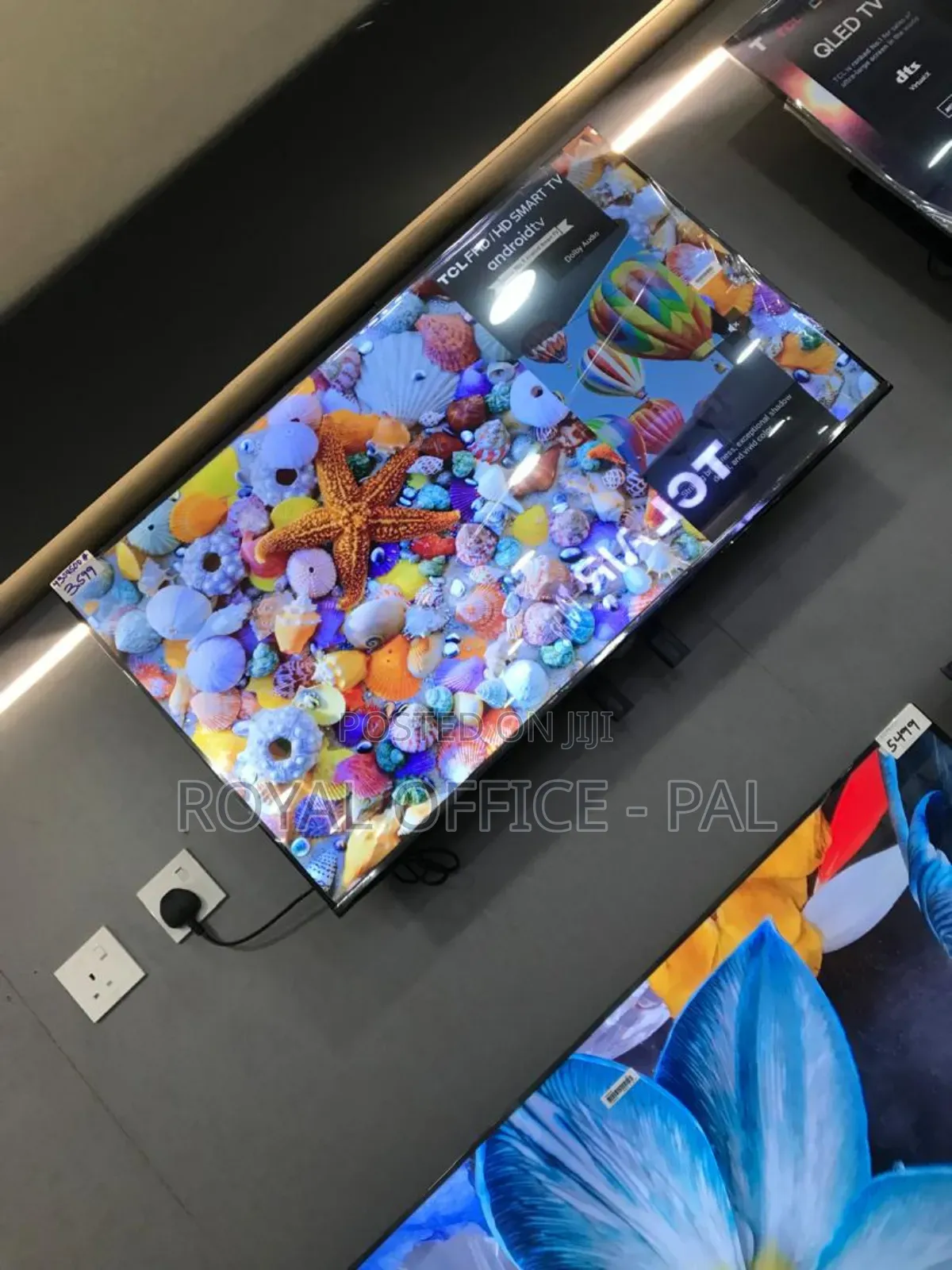 Metallic Bezel-Less TCL 56 Inch HDR Television