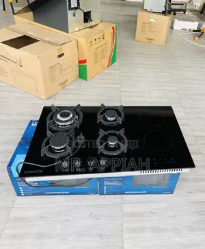 Shop Wonderful Kenwood Glass Hob(4 Gas + 2 Electric).