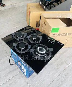 Neatly Design Kenwood Ceramic Glass Hob(4 Door)Black 