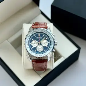Breitling Brown Leather Watch