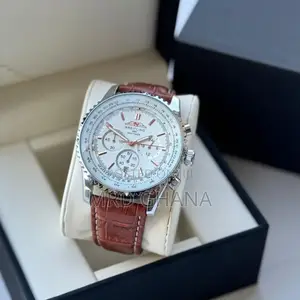 Breitling Brown Leather Watch