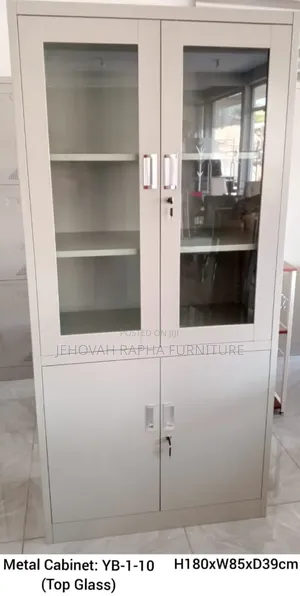 Half Glass Office Cabinets