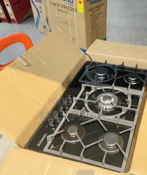 Newest Kenwood 90cm in Built Tempered Glass 5 Gas Burner.