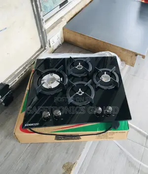 Order Kenwood 4 Gas Cooker in-Built Black 60cm