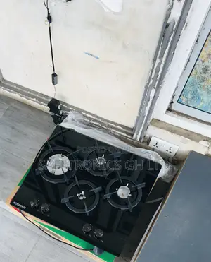 Super Good 60cm 4 Gas Cooker in-Built Kenwood Black
