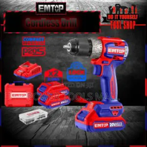 Emtop Corsdless Drill