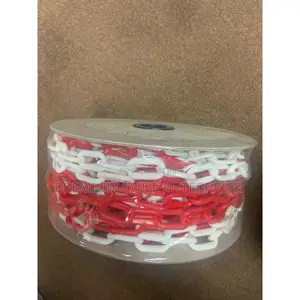 Red & White Plastic Barrier Pe Safety Chain