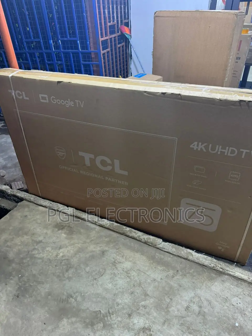 TCL Uhd + HDR 10+ Crystal Clear 75-Inch Google Smart Tv