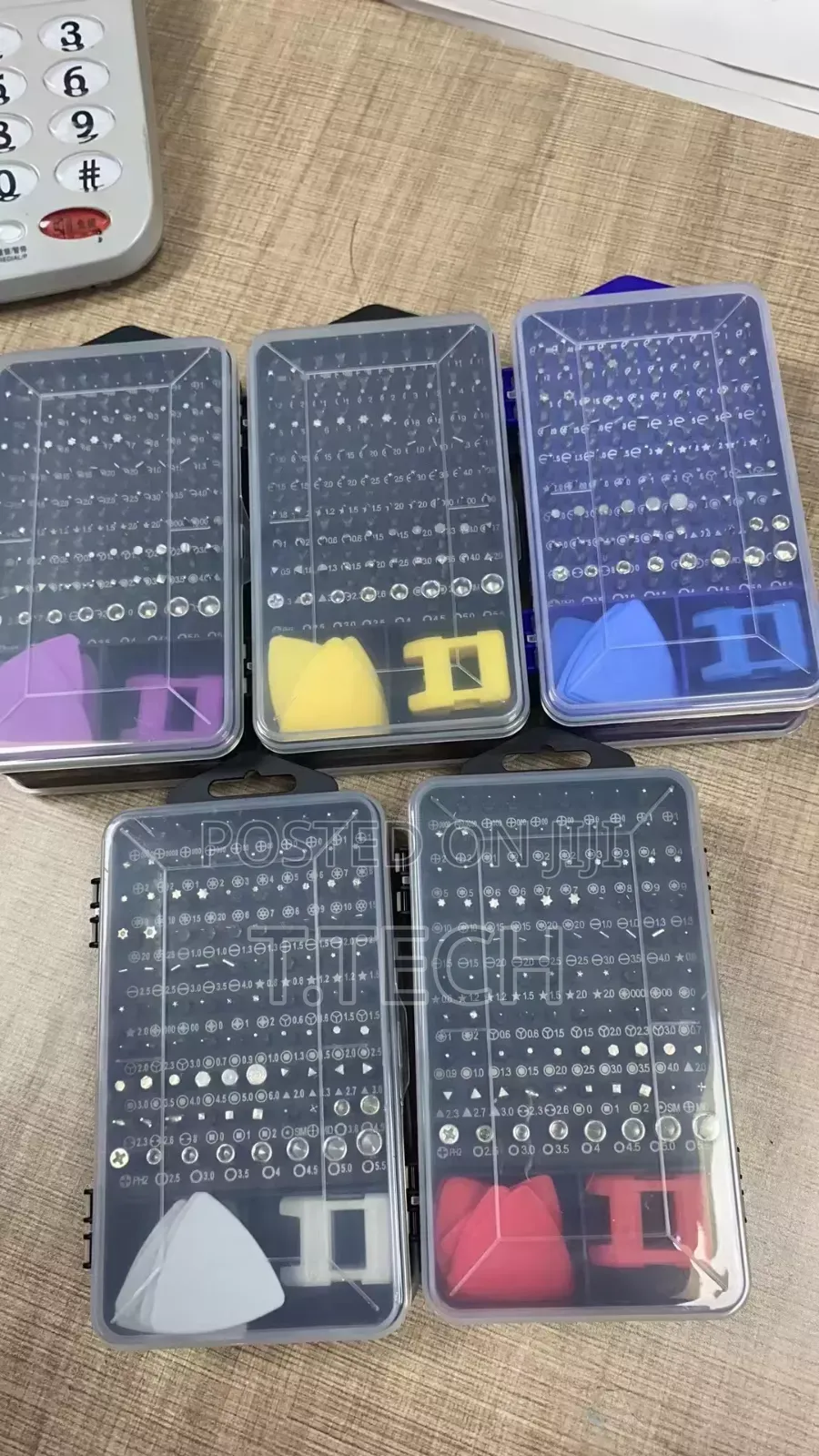 115 in 1 Screwdriver Set With Magnetic Pad