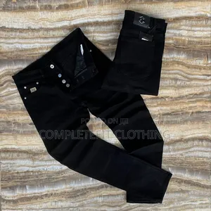 Jeans Trousers for Sale -Deep Black