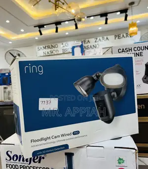 Choose Finest Ring Floodlight Cam Wired Pro(Black)