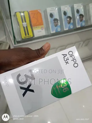 New Oppo A3x 128 GB Black