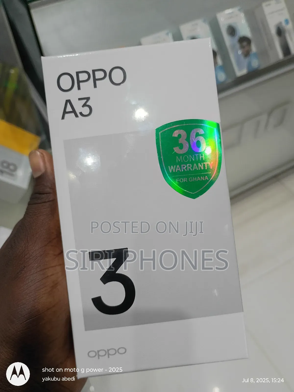 New Oppo A3 128 GB Black