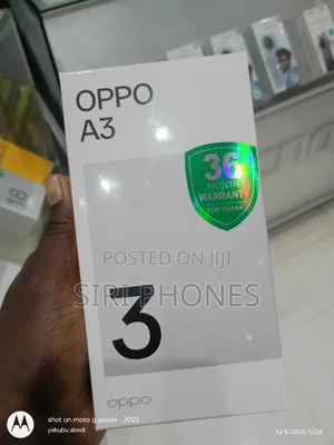 New Oppo A3 128 GB Black