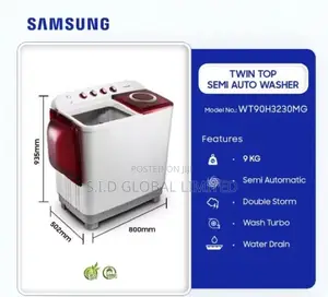 Double Storm Samsung 9kg Auto Washer Washing Machine
