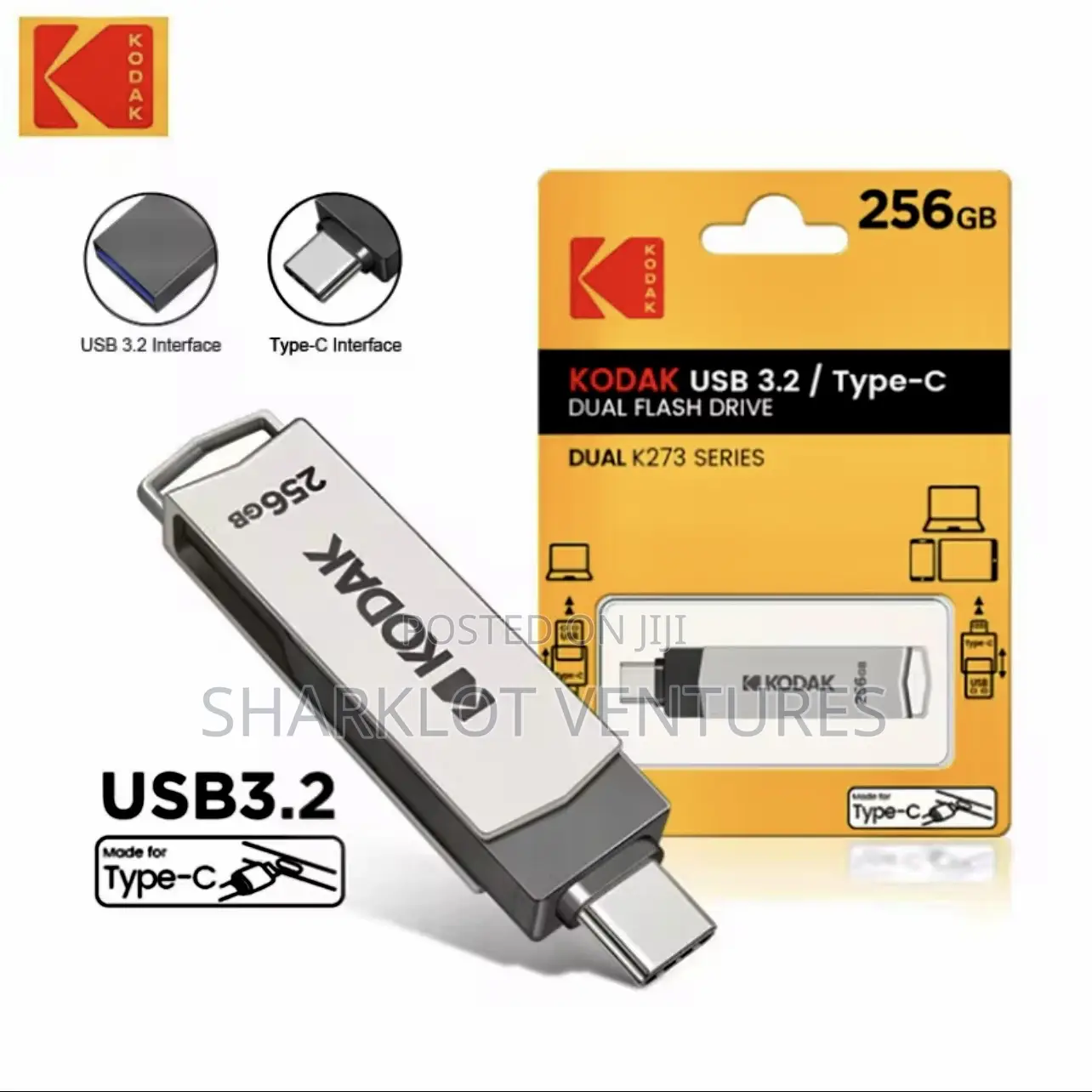 Original Kodak Usb -Type C Flash Drive 64gb