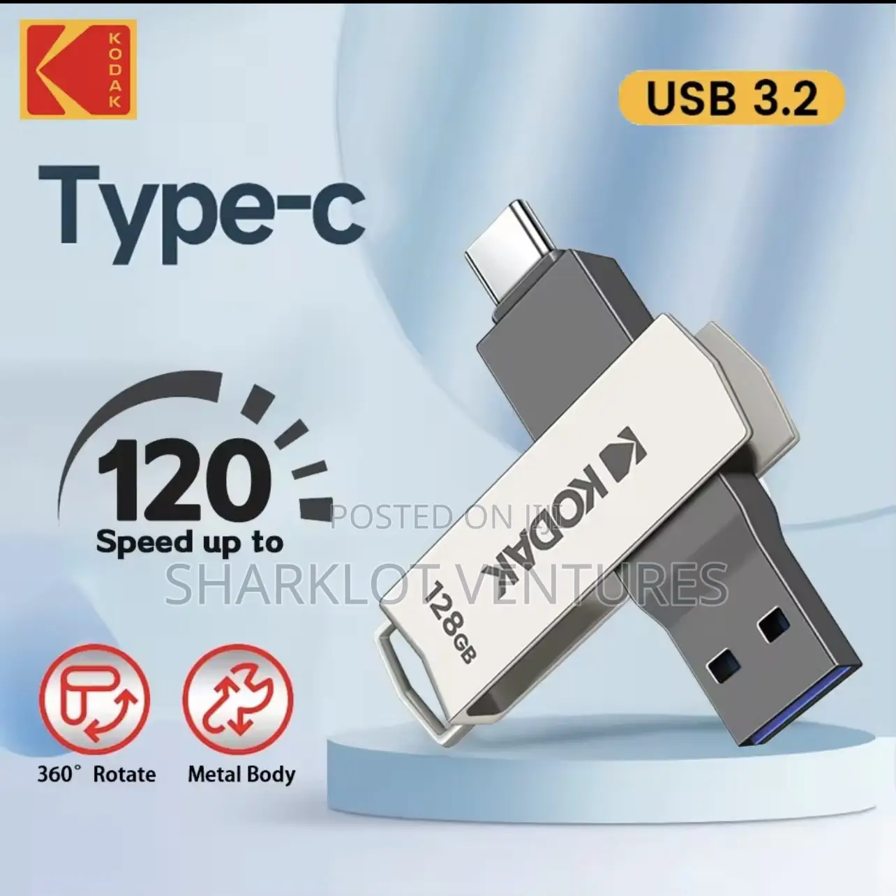 Original Kodak Usb -Type C Flash Drive 64gb