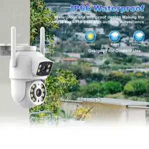 Dual Lens Wifi Security Camera