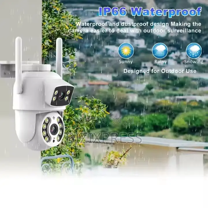 Dual Lens Wifi Security Camera