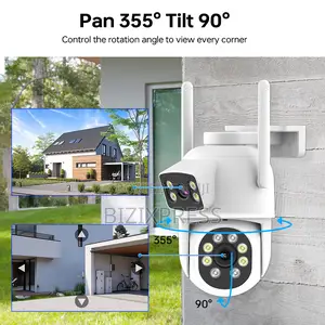 Dual Lens Wifi Security Camera