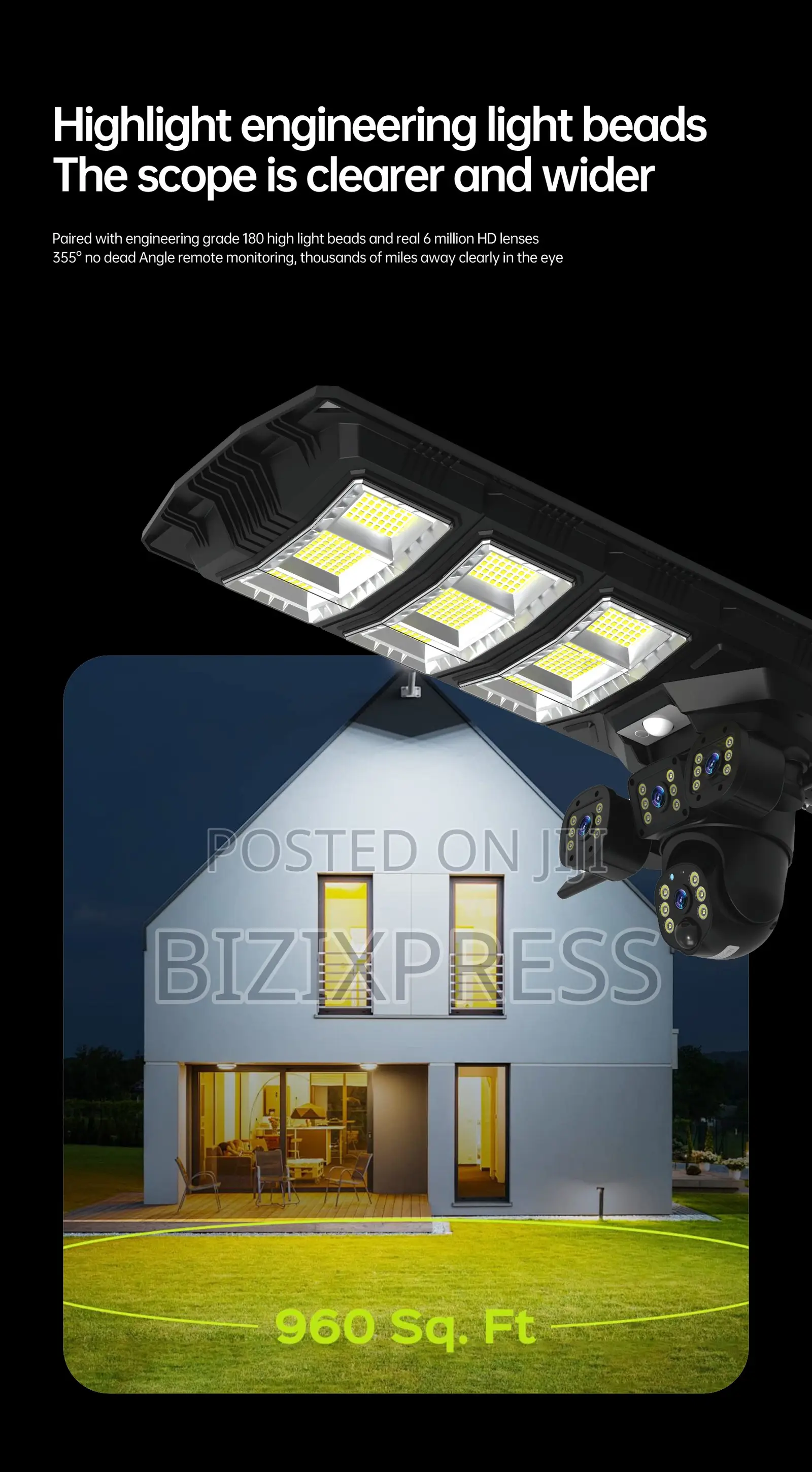 3 Lens 4g Solar Street Camera