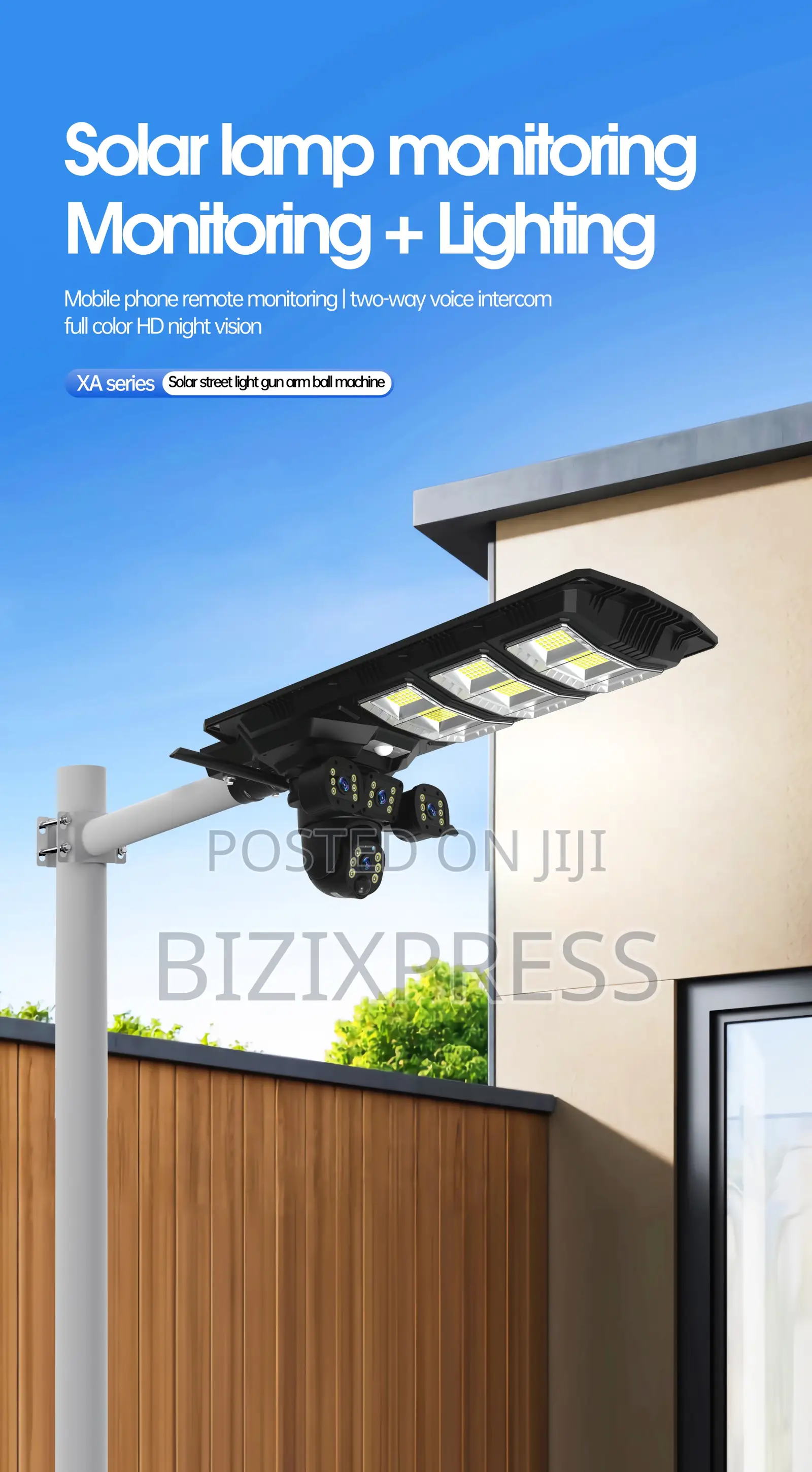 3 Lens 4g Solar Street Camera
