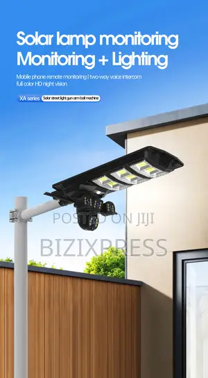 3 Lens 4g Solar Street Camera