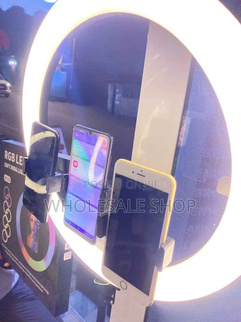 18 “Inches” Rgb Led Soft Ring Light