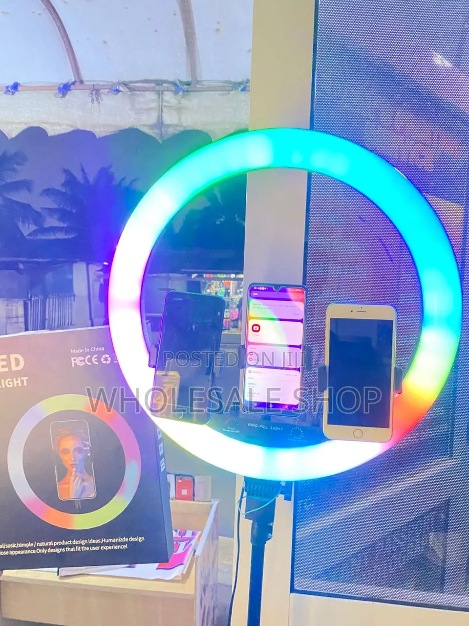 18 “Inches” Rgb Led Soft Ring Light