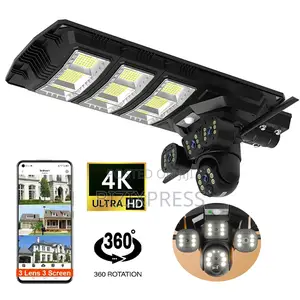 Street Light Solar 360° Camera 4g