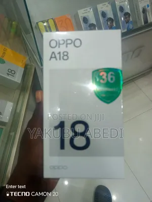 New Oppo A18 128 GB Gray