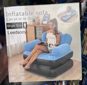 Inflatable Sofa With Air Pump Outdoor Adult Lazy Sofa