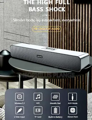 Abados Portable Bluetooth Sound Bar