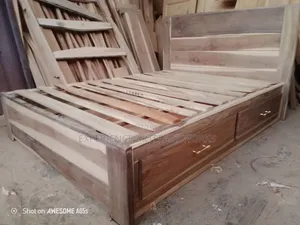 Double Bed With Two Drawers
