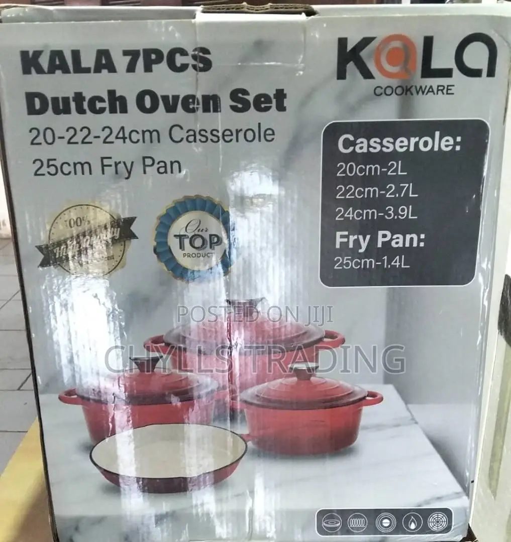 7pcs Dutch Oven Set