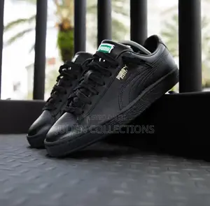 Puma Suede Pure Leather Black