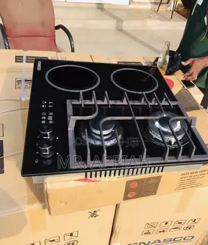 Ceramic Glass Hob Kenwood 60cm 2 + 2 Electric(Black) 