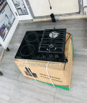 Shop Premium 2 Electric Kenwood 2 Gas 60cm Black Cooker