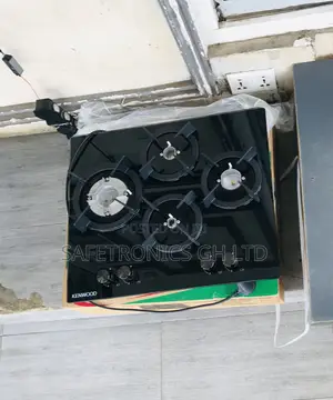 Genuine Sealed in-Built Black Kenwood 60cm 4 Gas Cooker