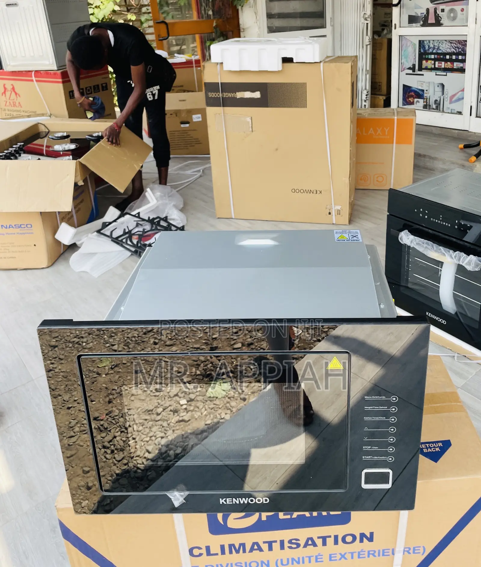 Get Quality Finest Kenwood 60cm Touch Screen Microwave.