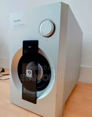 Powerful Active Bass Reflex Philips Dual Subwoofer Magnetic