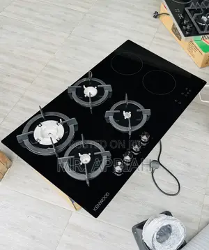 Buy Authentic Finest Kenwood 90cm 5 Gas Hob(Touch Nob)Black