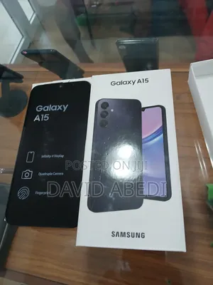 New Samsung Galaxy A15 128 GB Black