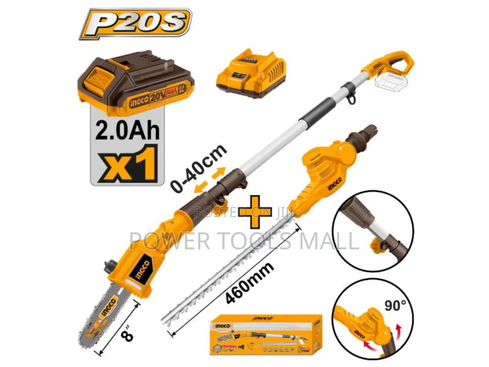 Lithium Ion Pole Saw